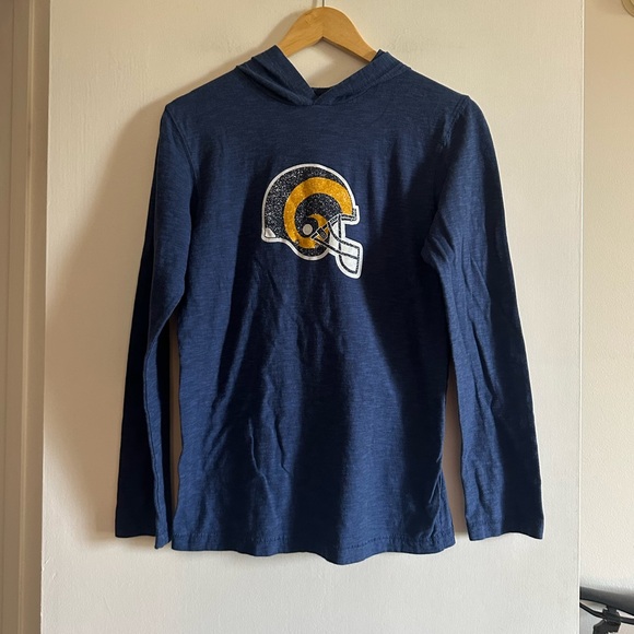 NFL Other - NFL Team Apparel LA Los Angeles Rams Football Logo Long Sleeve Hoodie size S